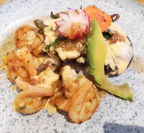 A dish served at Casa GourMex